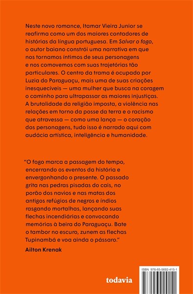 Salvar o fogo - Itamar Vieira Junior