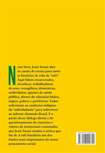 A Ralé Brasileira - Quem é e como Vive - Jessé Souza