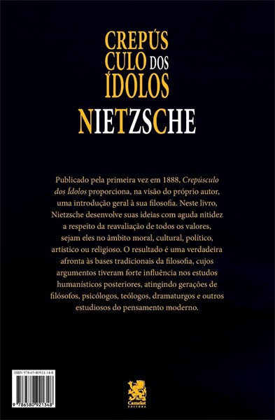 O Crepúsculo dos Ídolos - Nietzsche