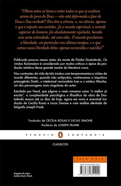 Os Irmãos Karamázov - Dostoiévski