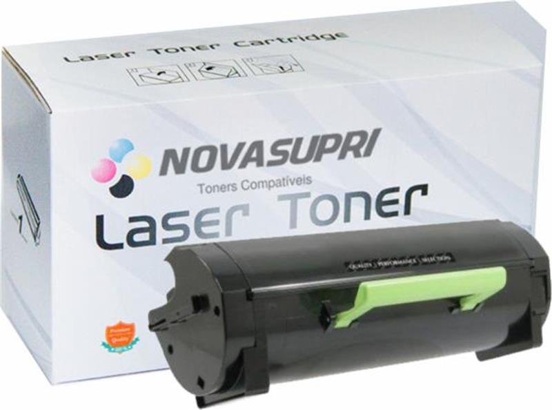 CART. TONER COMP. LEXMARK MX310/410/510/610 (10K) C/ CHIP NOVASUPRI
