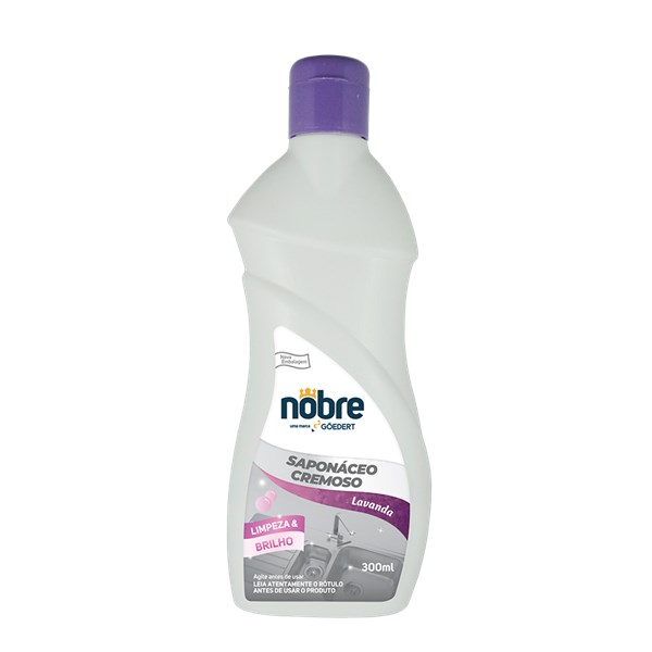 SAPONACEO CREMOSO 300ML LAVANDA - NOBRE REF.:29199