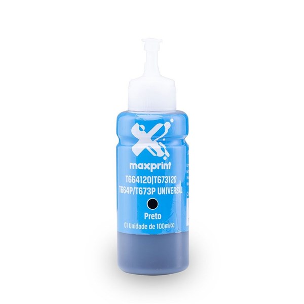 Tinta Epson 664 | T673120 (100ml) Black Maxprint