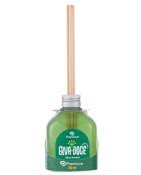 DIFUSOR DE AROMAS ERVA-DOCE PREMISSE 350ML REF.:130032-350