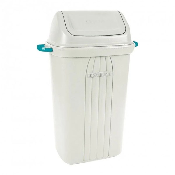 LIXEIRA PLASTICA BASCULANTE 60L - REF.:9256