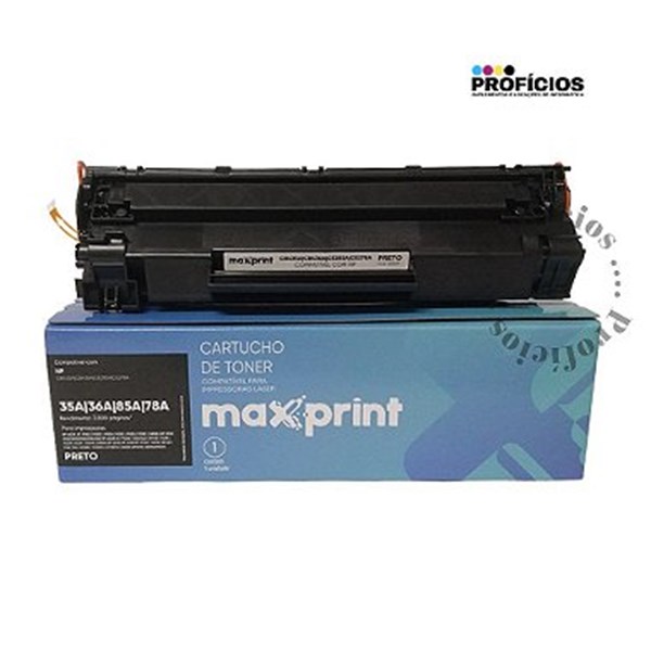 CART. TONER COMPATÍVEL HP CB435/436/CE285A/CE278A 2K MAXPRINT Ref.:5613777