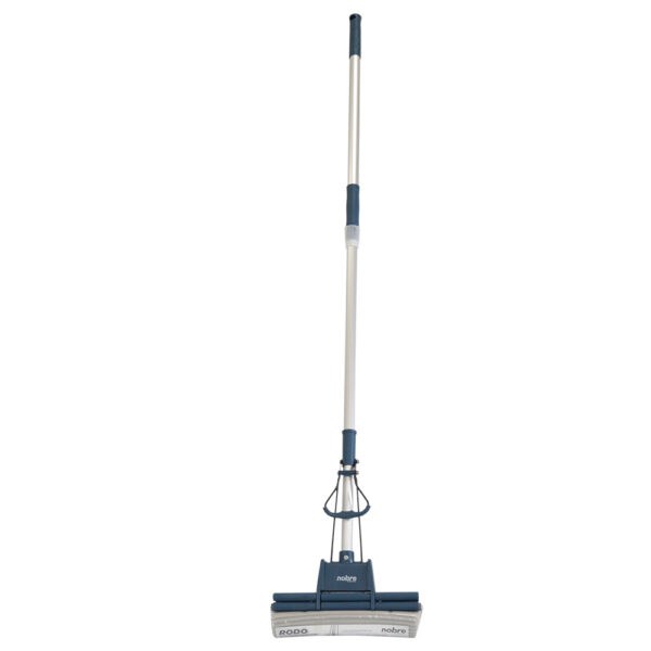 RODO DE ESPUMA MAGICO 27CM. (ESPREMEDOR DUPLO/CABO METALICO TELESCOP. 1,40M.) LJA-025 SLIM - NOBRE REF.: