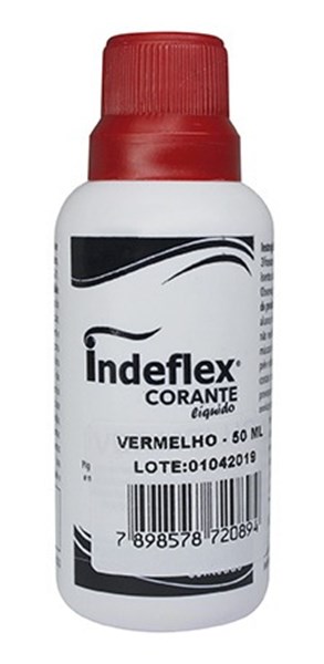 INDEFLEX - CORANTE LIQUIDO VERMELHO