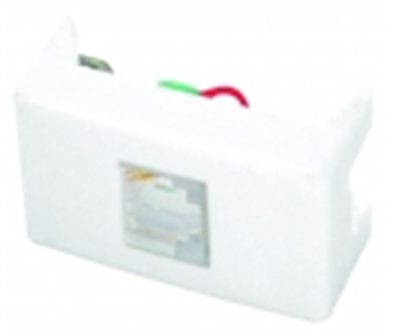 RADIAL - MODULO RJ 11 2 BCO. (PEROLA)