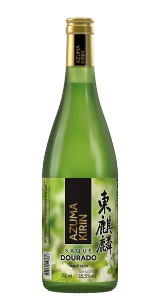 Saquê Azuma Kirin Dourado 740ml