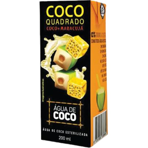 Água de Côco Nocoko Maracujá 200ml c/27
