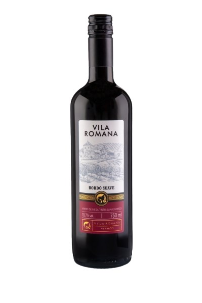 Vinho Vila Romana Bordô Suave 1L