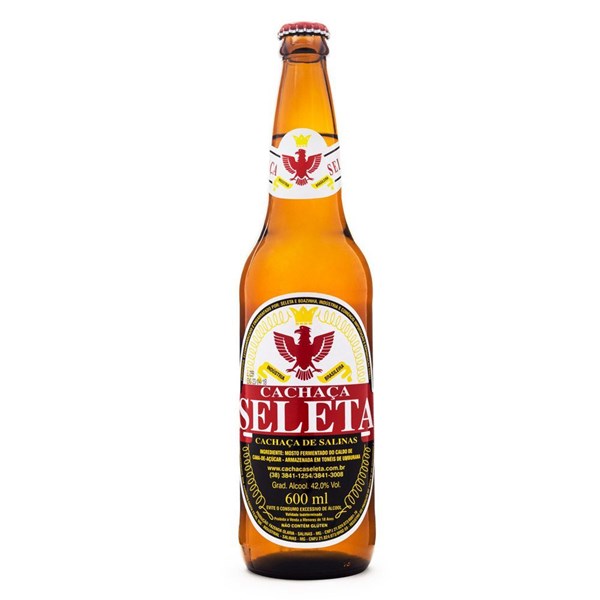 Cachaça Seleta Ouro 600ml