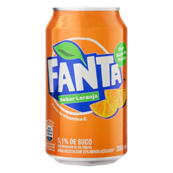 Fanta Laranja lt. 350ml c/6