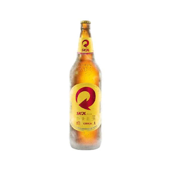 Skol Pilsen 1L Retornável c/12