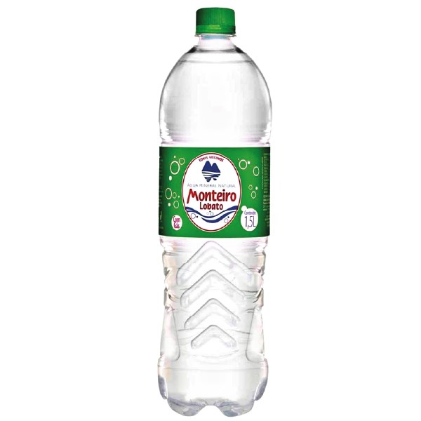 Água Monteiro Lobato 1.5L com Gás c/6