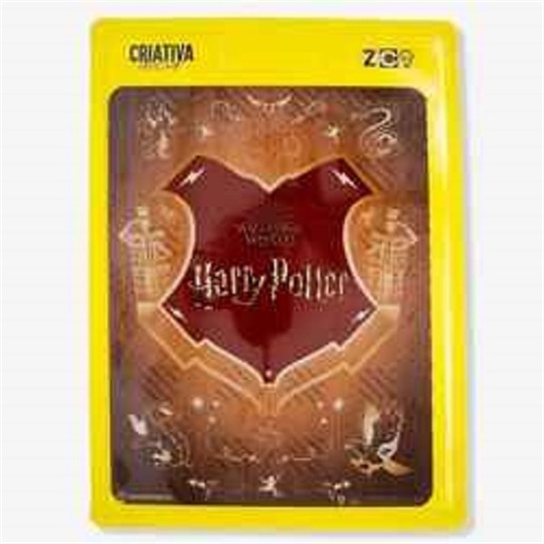 Quadro Metal Slin 26x26CM Hogwarts