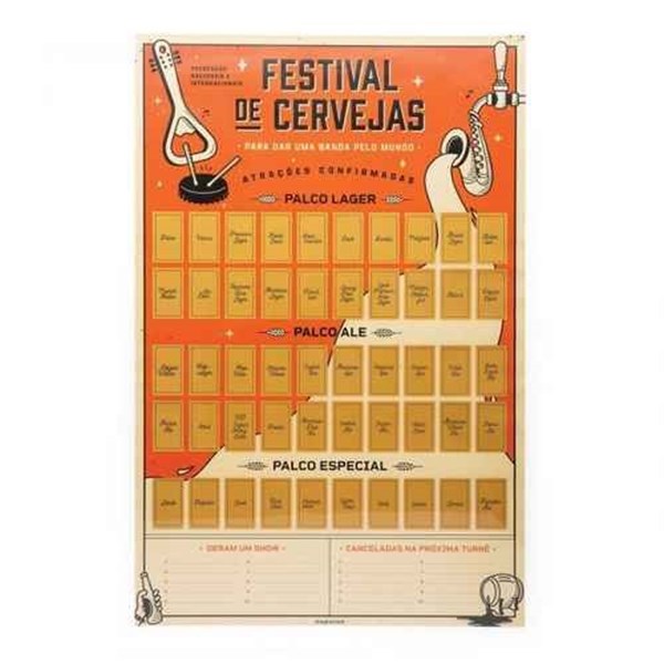 Poster Raspadinha Festival de Cervejas