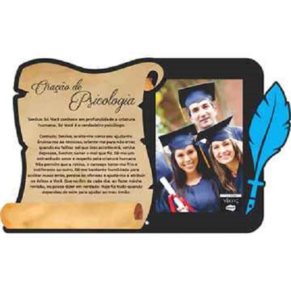 Porta Retrato 15x10CM Oração - Fagulha Presentes