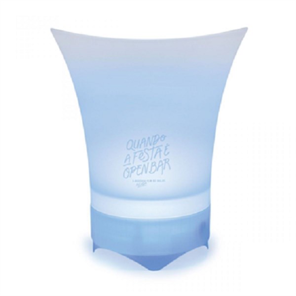 Balde de Gelo com Speaker e Led Open Bar