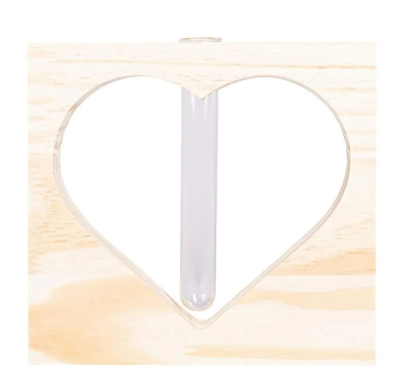 Vaso Shape Coração - Amor