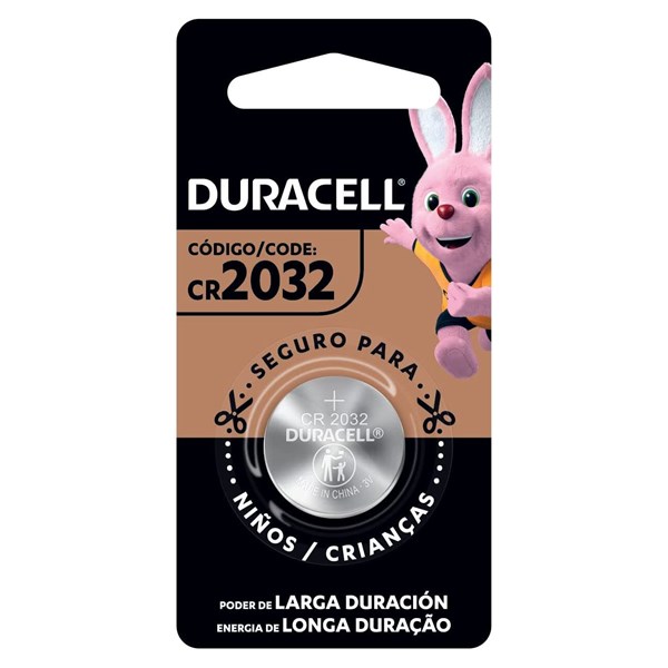 Bateria de Lítio Duracell CR2032 3V