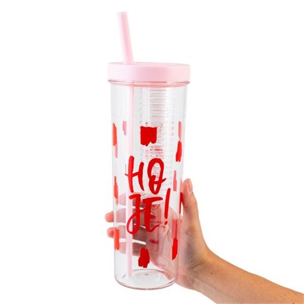 Copo Canudo Com Infusor- Self Love