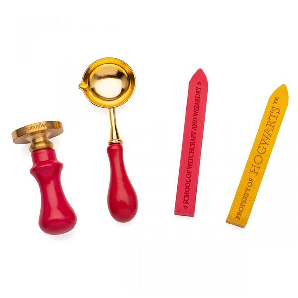 Kit Selo de Carta Hp Brasão Hogwarts