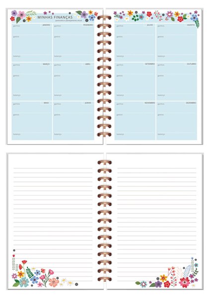 Planner Diário Buquê - Black Friday