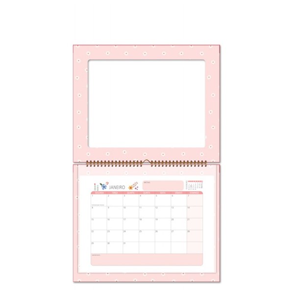 Calendário Planner Buquê
