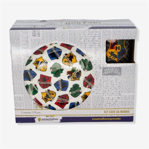 Kit Café da Manhã - Hogwarts