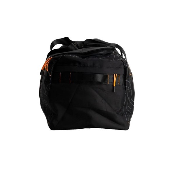 Bolsa Mochila Academia Preta e Laranja