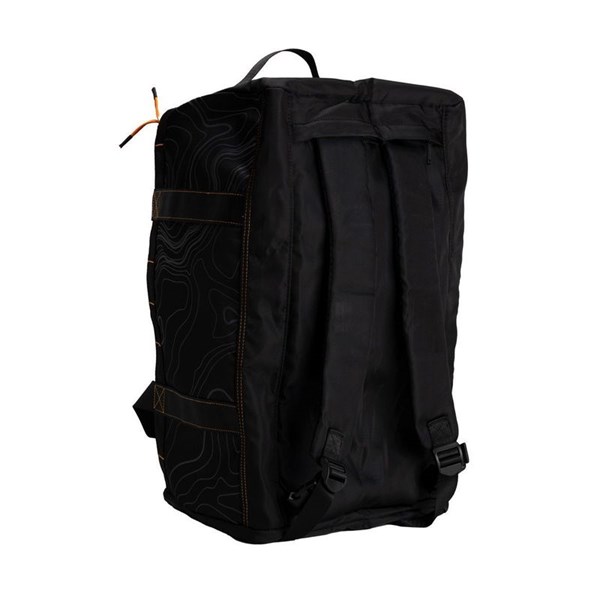 Bolsa Mochila Academia Preta e Laranja