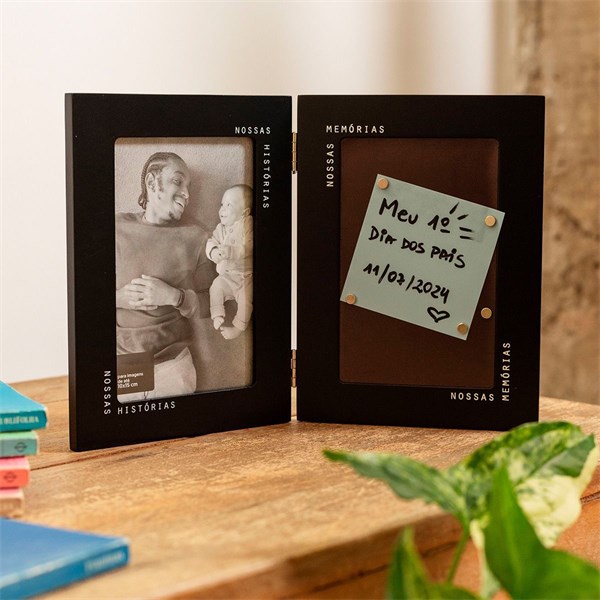 Porta-Retrato Magnético Estar Presente