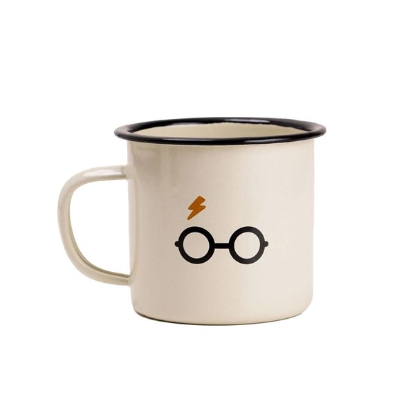 Caneca Esmaltada Harry Potter HP Oculos