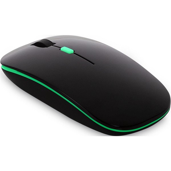 Mouse Óptico sem Fio 1600 dpi Croma 2,4 GHz USB 2.0 Preto - Maxprint