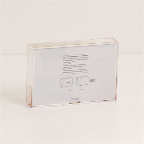 Porta-Retrato Retangular Glitter