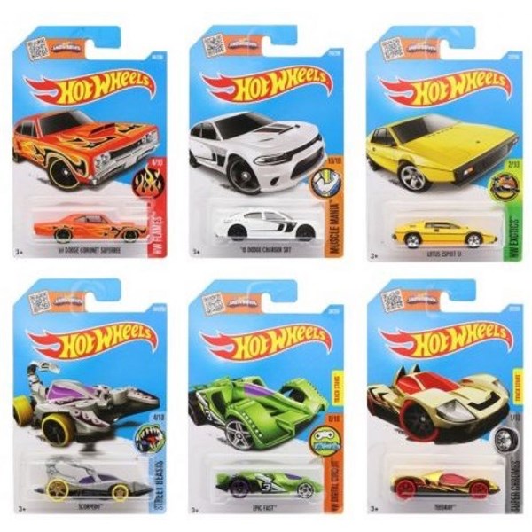 Hot Wheels Carros Básicos 1:64 Sortidos