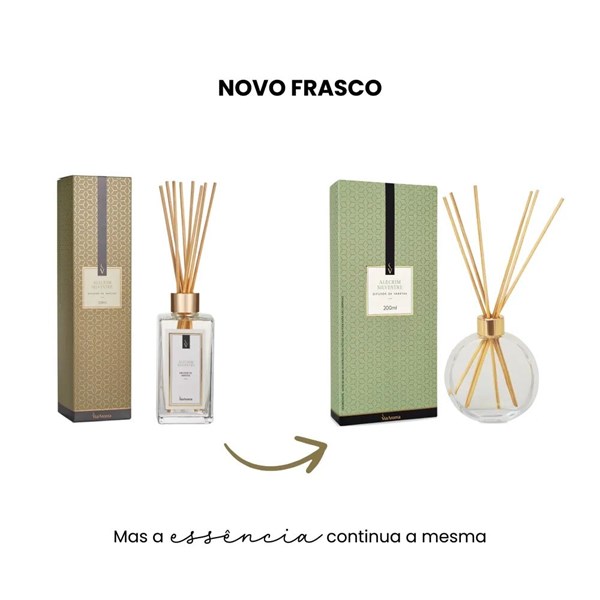 Difusor de Varetas Alecrim Silvestre Via Aroma - 200ml