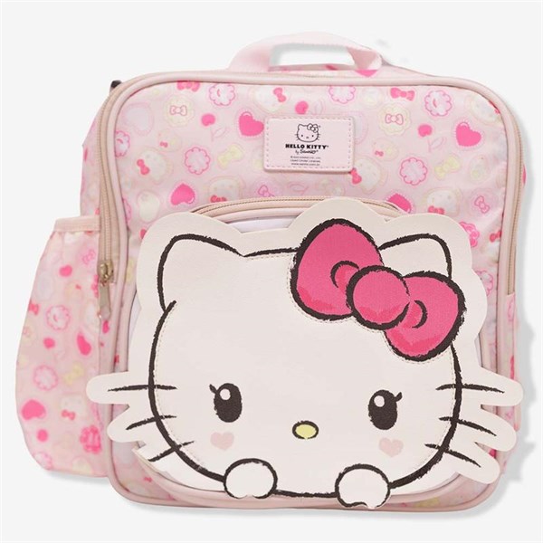 Mochila Lancheira Hello Kitty
