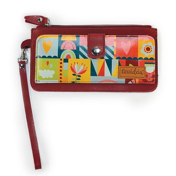 Carteira Slim Arco-iris - Black Friday