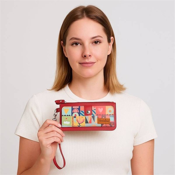 Carteira Slim Arco-iris - Black Friday