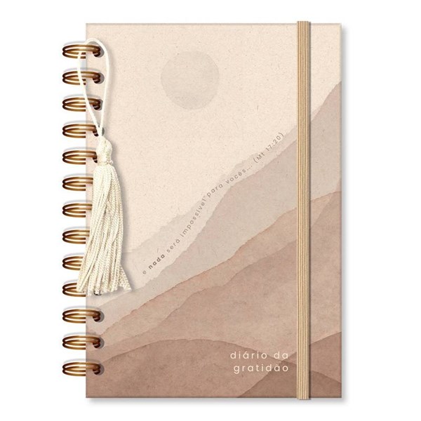 Diário da Gratidão Seja + Fina Ideia 11,8×17,5cm 80 folhas capa dura - Black Friday