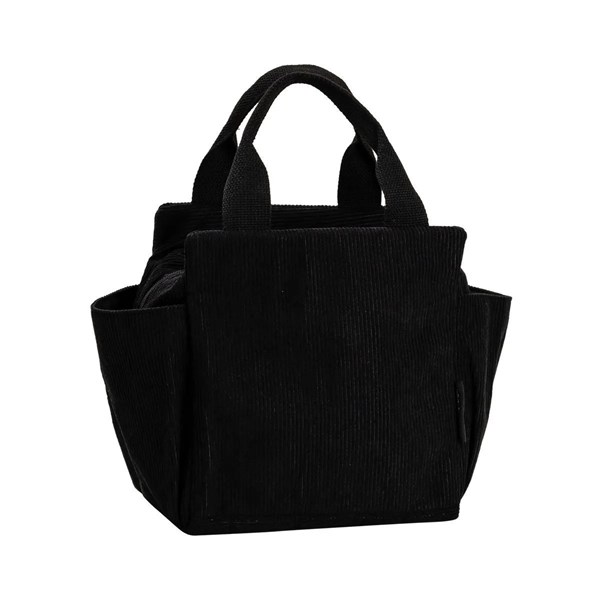 Bolsa Térmica Cotelê Preto