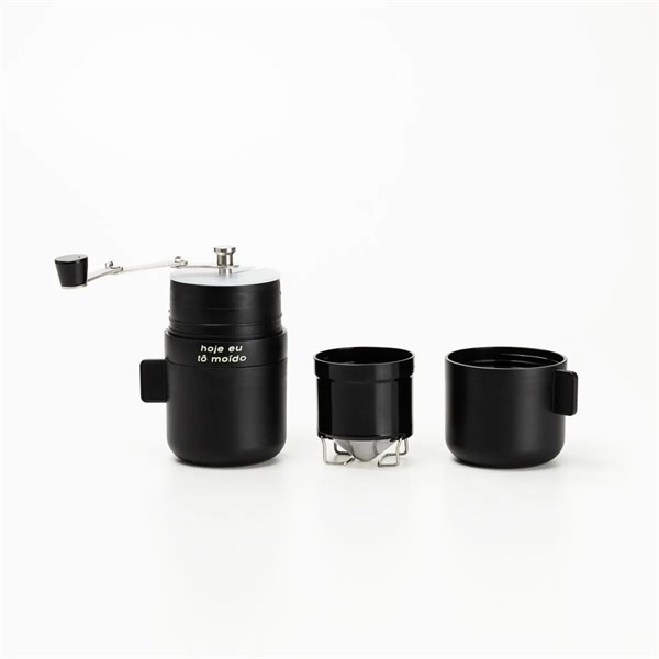 Copo Moedor De Café Preto Hoje Tô Moído