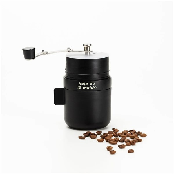 Copo Moedor De Café Preto Hoje Tô Moído