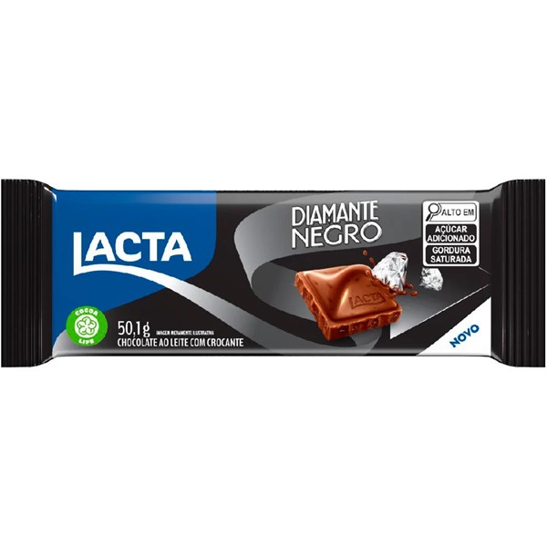 Chocolate Lacta Diamante Negro 20GR