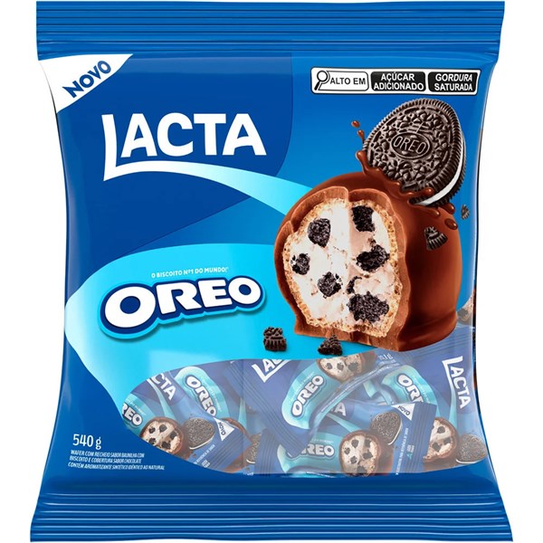 Bombom Wafer Lacta Oreo Unid.