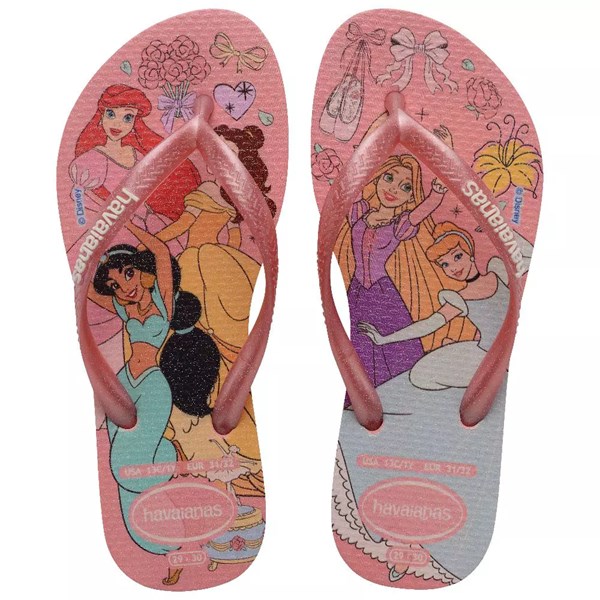 Chinelo Havaianas Kids Slim Princess