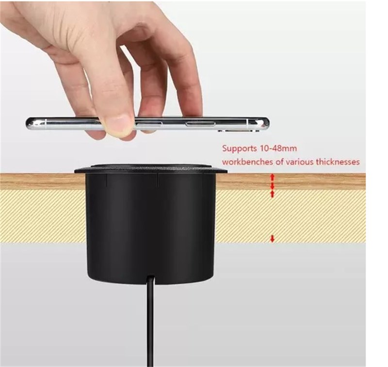 CARREGADOR POR INDUÇÃO PARA FUNDO DE BANCADA